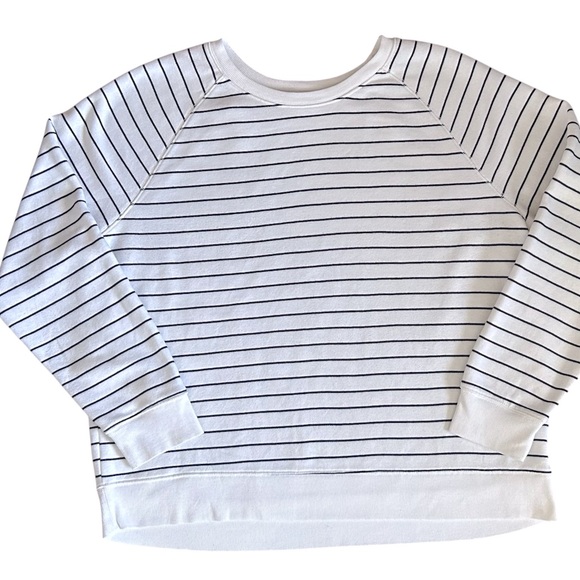 Old Navy Tops - Vintage Old Navy Navy Stripe Crewneck Sweater XL Plus Size
